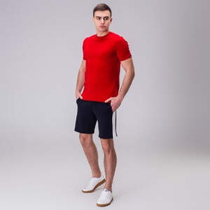 Фото - Хлопковые темно-синие мужские шорты Pobedov Lapsha - Men box