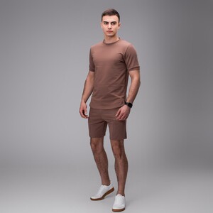 Фото - Літні шорти кольору капучіно Pobedov Nebo - Men box