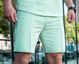 Фото - Шорти для чоловіків ментолового кольору Pobedov Nebo - Men box