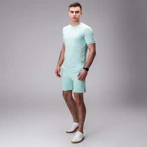 Фото - Шорти для чоловіків ментолового кольору Pobedov Nebo - Men box