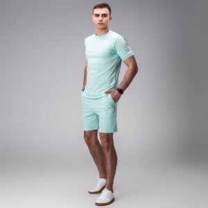 Фото - Шорти для чоловіків ментолового кольору Pobedov Nebo - Men box