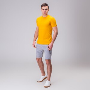 Фото - Чоловічі сірі трикотажні шорти Pobedov Zorro - Men box