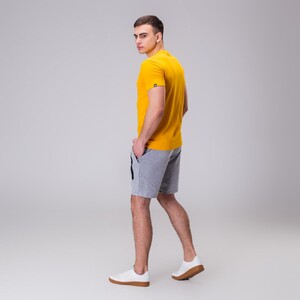 Фото - Чоловічі сірі трикотажні шорти Pobedov Zorro - Men box