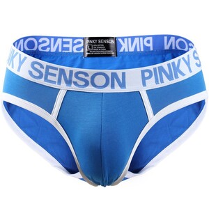 Фото - Мужские трусы Pinky Senson хлопковые синего цвета - Men box
