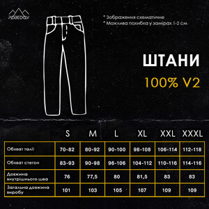 Фото - Всесезонные штаны от Pobedov 100% V2 темно-синего цвета - Men box
