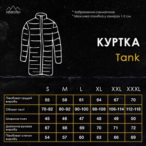Фото - Чоловіча куртка-пальто Pobedov Tank кольору хакі - Men box