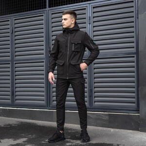 Фото - Универсальная черная куртка от бренда Pobedov Ukraine - Men box