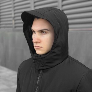 Фото - Универсальная черная куртка Pobedov Winter Jacket Motive - Men box