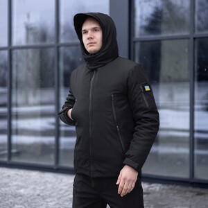 Фото - Универсальная черная куртка Pobedov Winter Jacket Motive - Men box