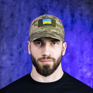 Фото - Чоловіча тактична кепка Pobedov піксельна - Men box