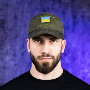 Фото - Тактична бейсболка від Pobedov у кольорі хакі - Men box