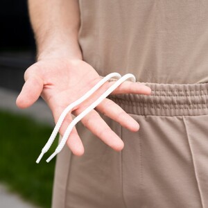 Фото - Однотонні шорти бежевого кольору Pobedov Nebo - Men box