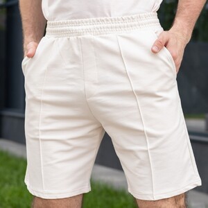 Фото - Шорти на літо кремового кольору Pobedov Nebo - Men box