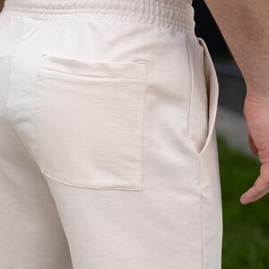 Фото - Шорти на літо кремового кольору Pobedov Nebo - Men box