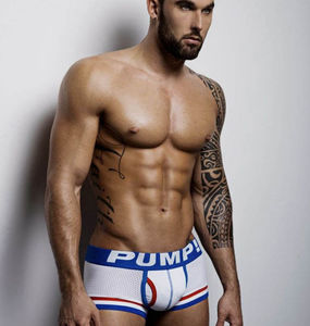 Фото - Білі труси боксери Pump - Men box