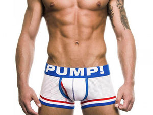 Фото - Білі труси боксери Pump - Men box