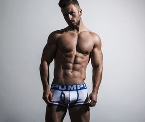 Фото - Білі труси боксери Pump - Men box