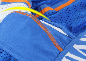 Фото - Трусы шорты Lanvibum синие с брендированной резинкой - Men box