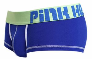 Фото - Боксеры синего цвета с приколами Pink Hero - Men box