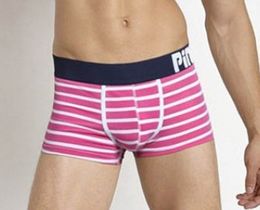 Фото - Чоловічі труси боксерки Pink Hero. Колір рожевий. Артикул: 04-1002 - Men box
