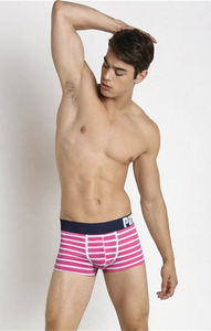 Фото - Чоловічі труси боксерки Pink Hero. Колір рожевий. Артикул: 04-1002 - Men box
