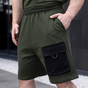 Фото - Літні шорти для чоловіків Pobedov Atlant кольору хакі - Men box