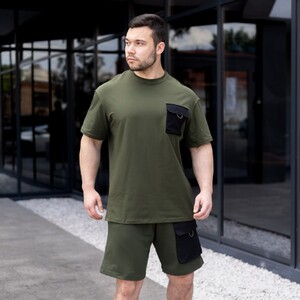 Фото - Літні шорти для чоловіків Pobedov Atlant кольору хакі - Men box