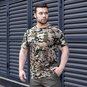 Фото - Футболка Pobedov Peremoga военная расцветки мультикам - Men box
