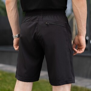 Фото - Базові однотонні шорти Pobedov Vil’nyy чорного кольору - Men box