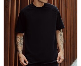 Фото - Футболка чорна без малюнка Staff basic black - Men box