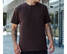 Фото - Футболка темно-коричневая Staff dark brown - Men box