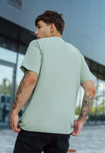 Фото - Футболка мужская однотонная Staff basic light green - Men box