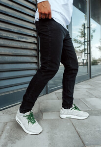 Фото - Джинсы мужские черные Staff he black slim - Men box
