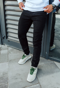 Фото - Джинсы мужские черные Staff he black slim - Men box