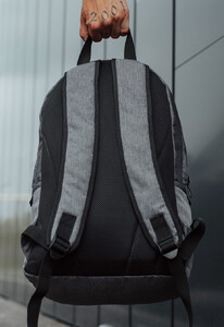 Фото - Рюкзак сіро-чорний Staff ri 16L gray & black - Men box