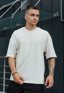 Фото - Футболка с принтом на спине Staff weeknd oversize - Men box