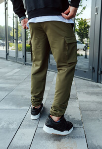 Фото - Штаны цвета хаки Staff cargo tao spandex khaki - Men box