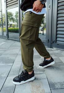 Фото - Штаны цвета хаки Staff cargo tao spandex khaki - Men box