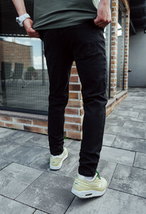 Фото - Джинсы мужские черные Staff od c6 black slim - Men box