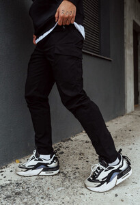 Фото - Штаны карго черные Staff cargo fa spandex black2 - Men box