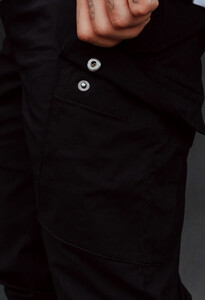 Фото - Штаны карго черные Staff cargo fa spandex black2 - Men box