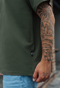 Фото - Футболка зеленая хлопковая Staff basic green - Men box