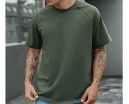 Фото - Футболка зеленая хлопковая Staff basic green - Men box