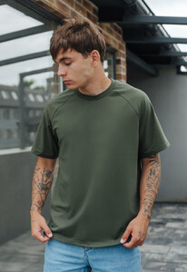 Фото - Футболка зеленая хлопковая Staff basic green - Men box
