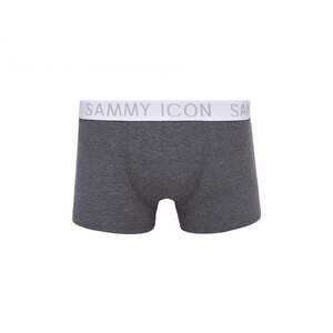 Фото - Боксеры мужские базовые Sammy Icon цвета серый меланж - Men box