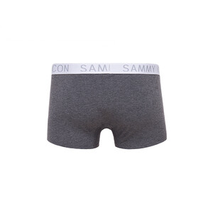 Фото - Боксеры мужские базовые Sammy Icon цвета серый меланж - Men box