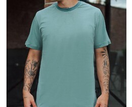 Фото - Футболка бирюзовая однотонная Staff turquoise basic - Men box