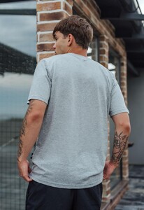 Фото - Футболка цвета серый меланж Staff gray melange basic - Men box