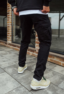 Фото - Штаны карго черные Staff cargo black TS - Men box