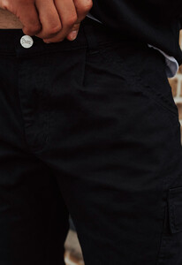 Фото - Штаны карго черные Staff cargo black TS - Men box